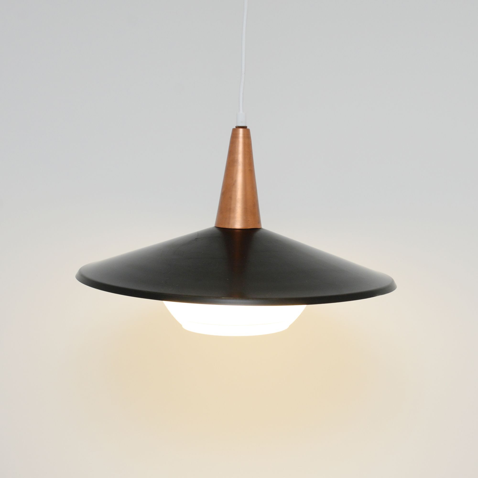 Glass lamp, Denmark 1960s