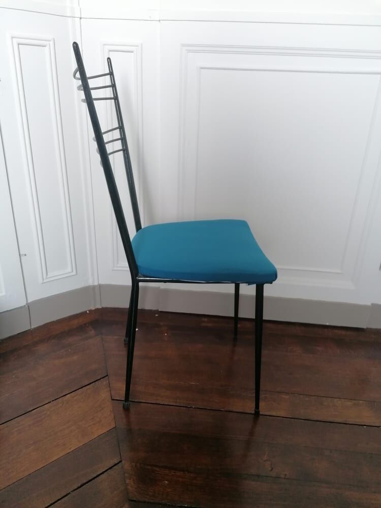 Paire de chaises 1950 de Colette gueden pour primavera, france, 1950