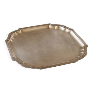 plateau ancien en cuivre