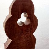 Brutalist chair tripod arts and crafts