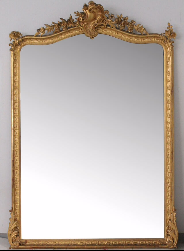 Golden mirror 19th 139x199cm