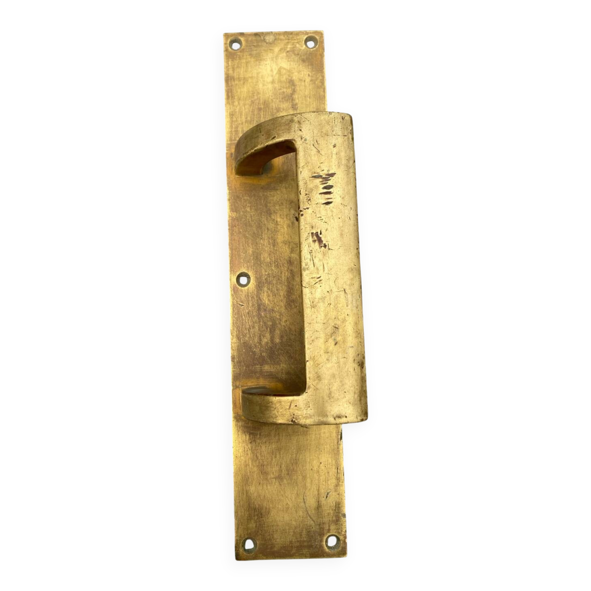 Solid brass door handle, pull handle
