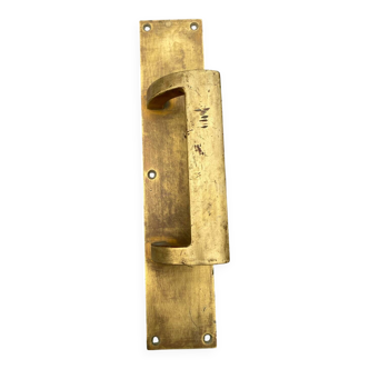 Solid brass door handle, pull handle