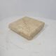 Large vintage travertine ashtray Fratelli Mannnelli Italy 1970s