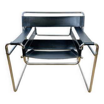 Fauteuil Wassily par Marcel Breuer, années 1970-524001