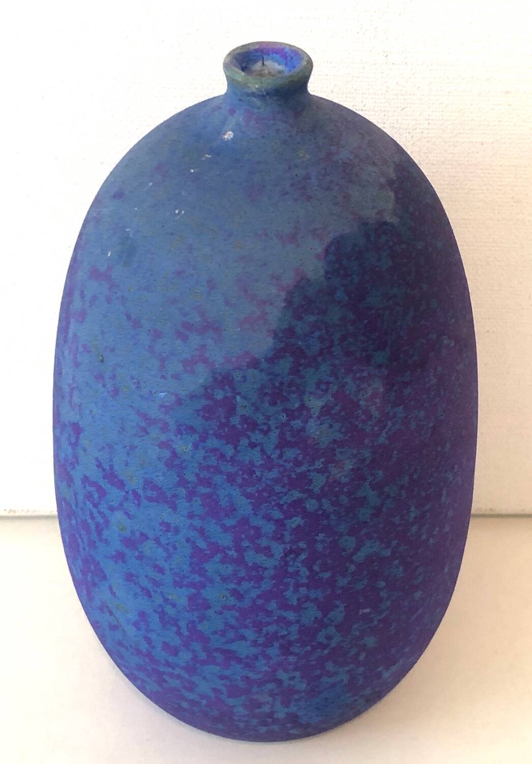 Blue Ceramic Soliflore Vase