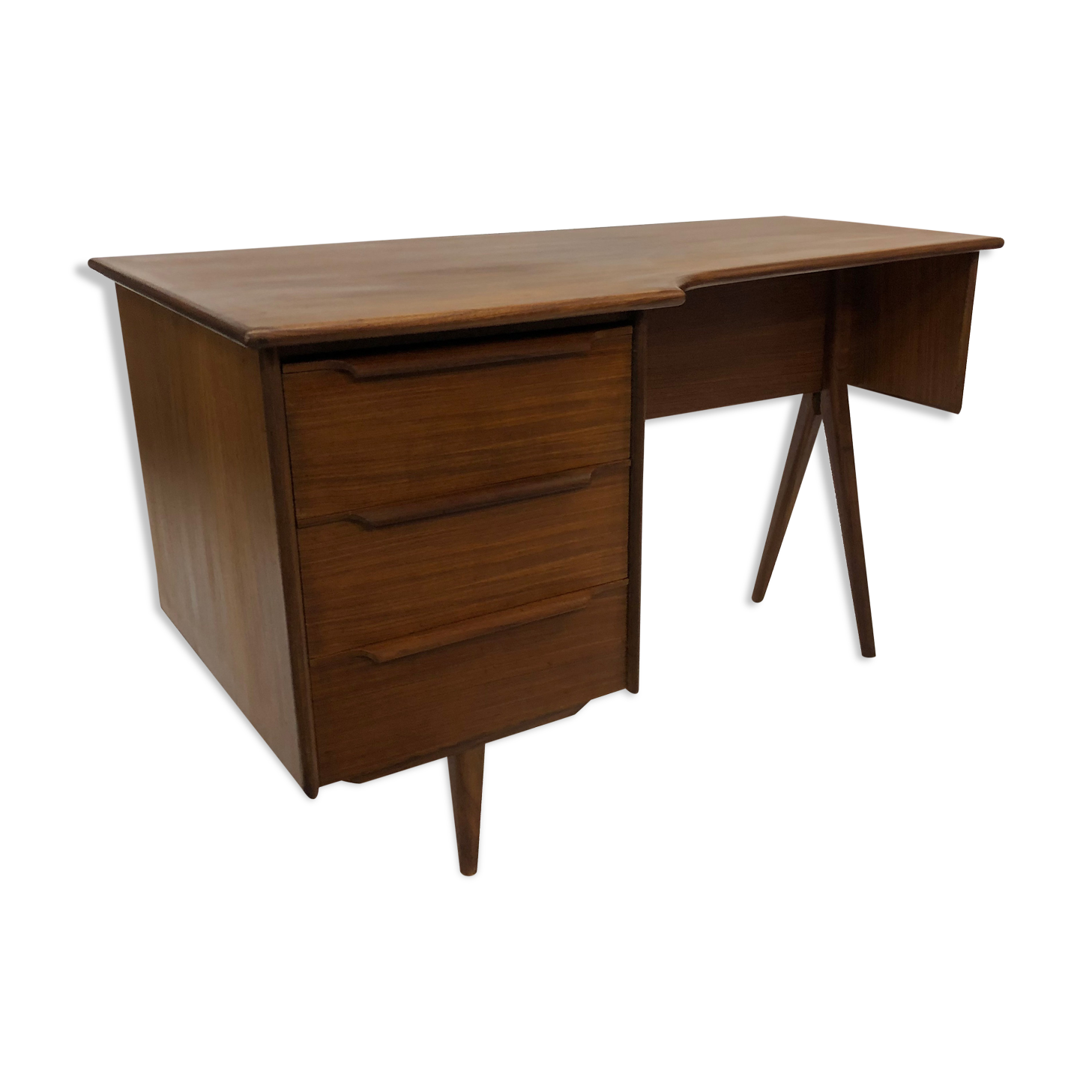 Vintage design desk Mid Century Danish Tijsseling