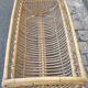 Rattan and bamboo child bed