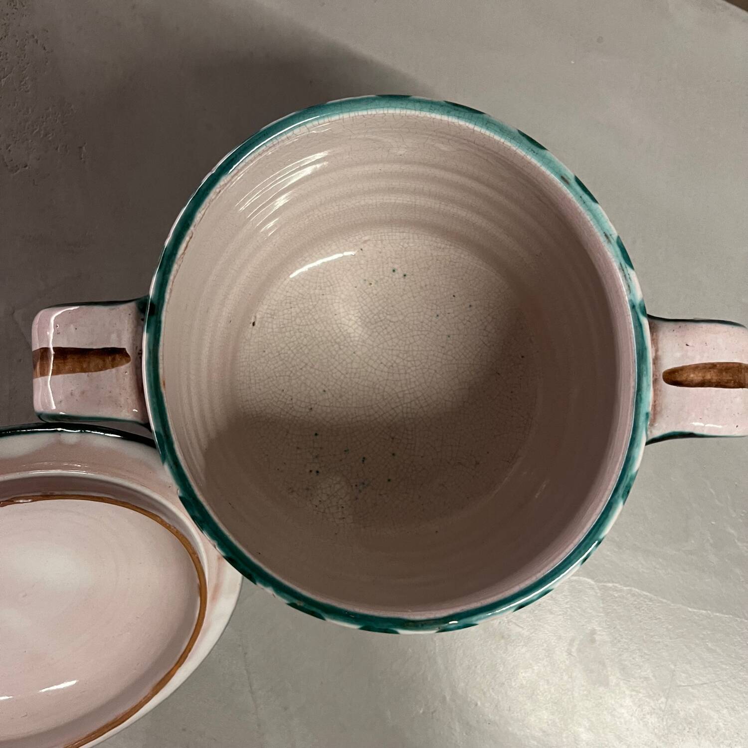 Robert Picault ceramic soup tureen or lidded pot