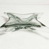Cendrier verre de Murano vert