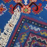 Colorful Vintage Rug with Pattern – 280x145 cm