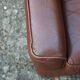 Pair of armchairs with very soft leather ears 80s