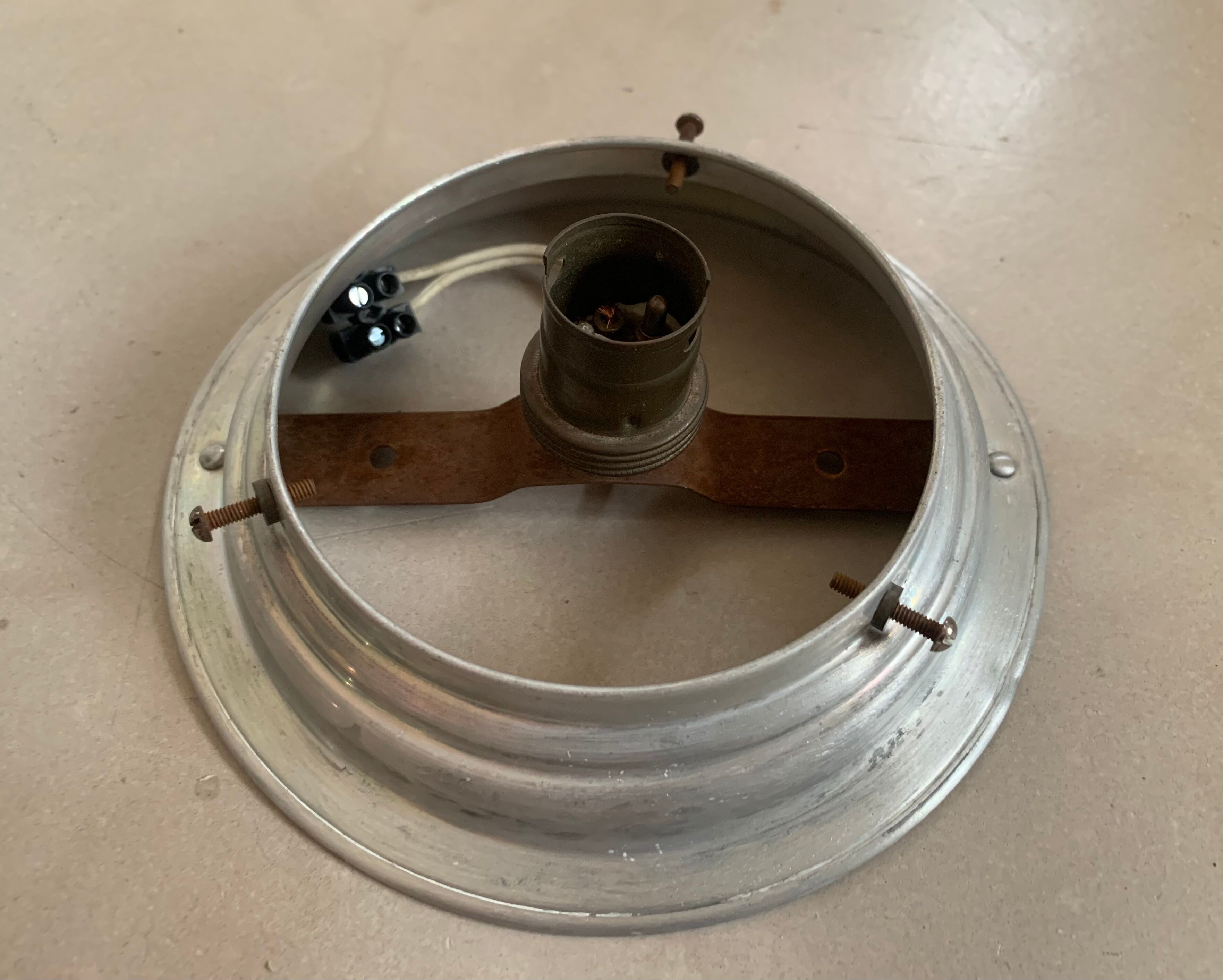 Ceiling lamp old 50s