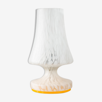 Lampe de table en verre, années 1970