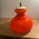 Suspension opaline orange Vintage