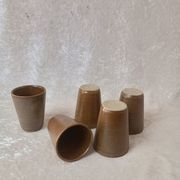 Stoneware cups Digoin*5