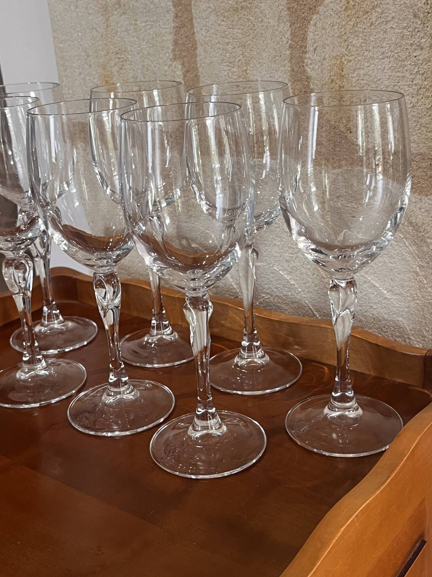 Crystal glasses