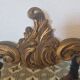 Baroque mirror Louis XV gilded wood (83 x 45cm)