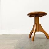 Mid-Century Industrial Tripod Swivel Stool, 1960s