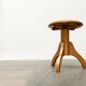Mid-Century Industrial Tripod Swivel Stool, 1960s