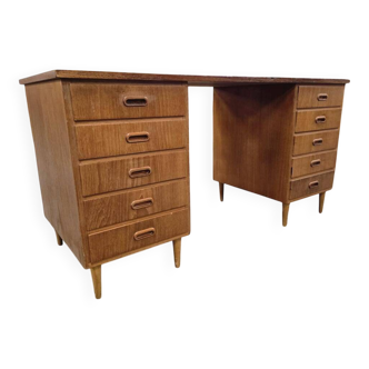 Bureau en bois vintage / bureau