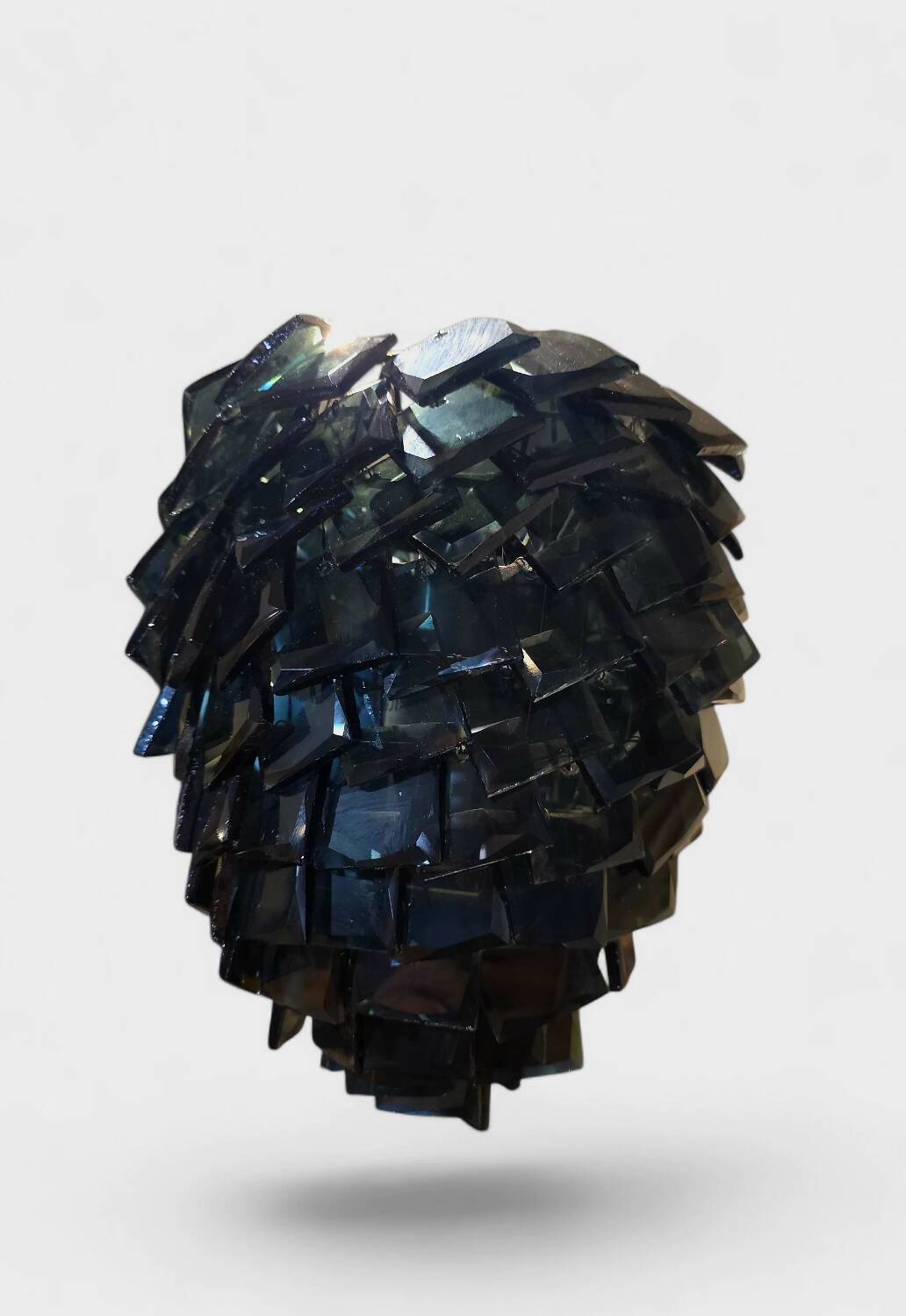 2 recycled glass suspensions, Maison Spiridon Paris