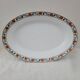 Large oval Art Deco platter MLV France 1930s