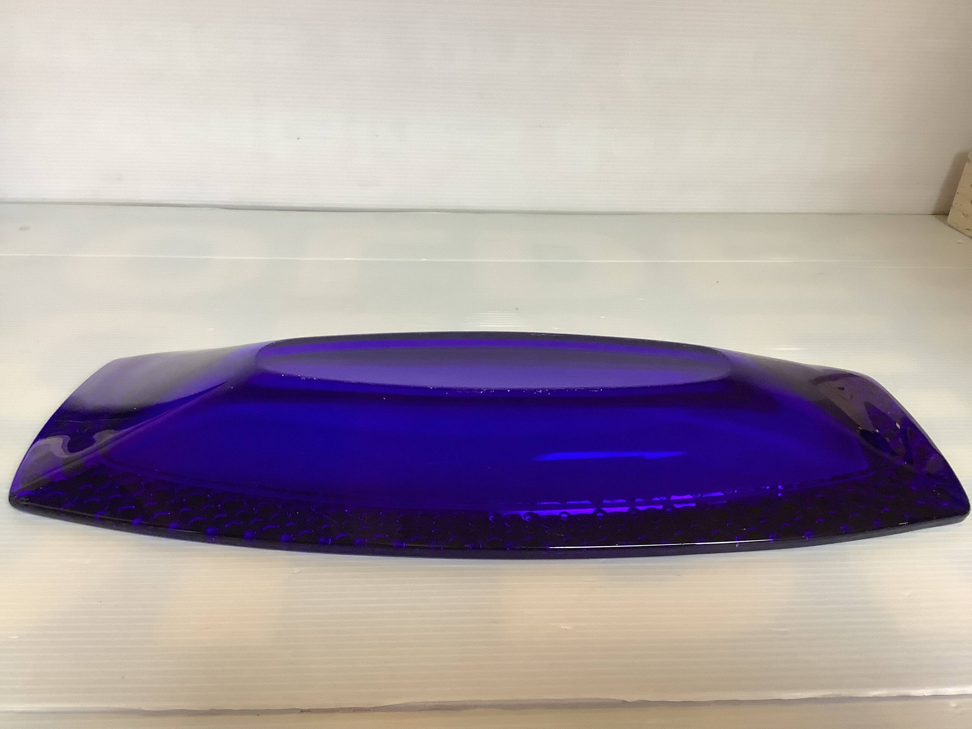 Grand vide poche bleu cobalt