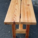 Natural pine bench 130 cm