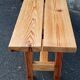 Natural pine bench 130 cm