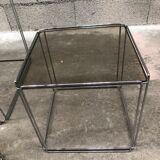 Side tables Max Sauze for Isosceles 1970