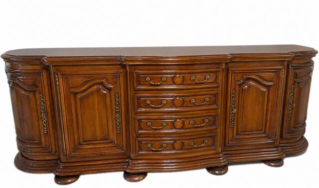 Very Merisier massive Louis XIV style Jean Pierre Ehalt
