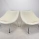 Oyster chairs by Pierre Paulin for Artifort, 1980's