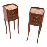 Bedside tables, France, circa 1930.