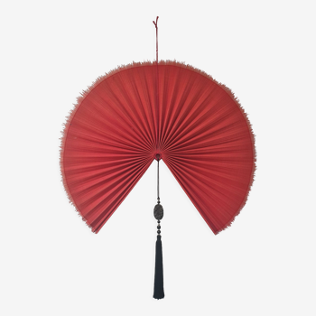 Chinese fan with decorative tassel