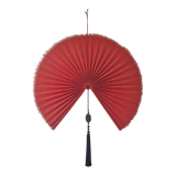 Chinese fan with decorative tassel