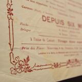 Poster "Grand Concert" - City of Saint-Macaire - 1934