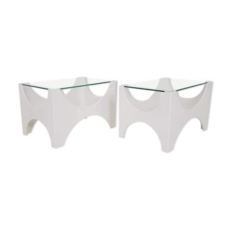 Set of two mid-century beside tables 1960
