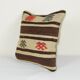 Vintage kilim cushion cover 30x30 cm