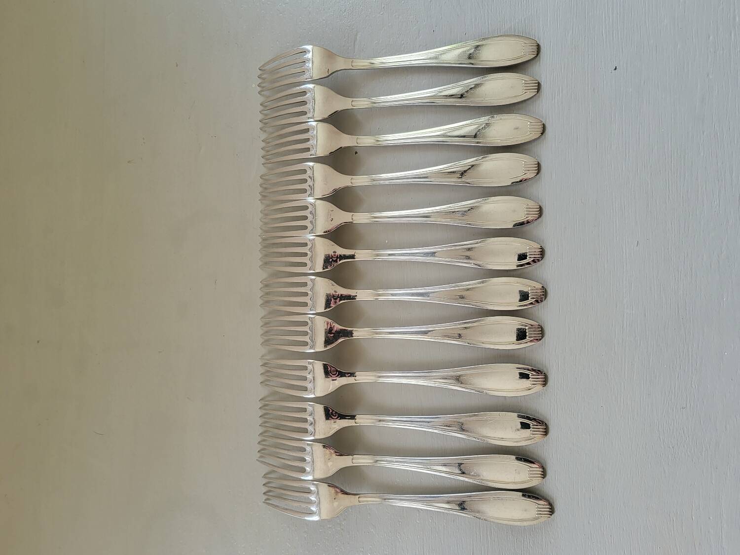 Silver Metal Dessert Entremet Cutlery