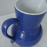 Blue pitcher