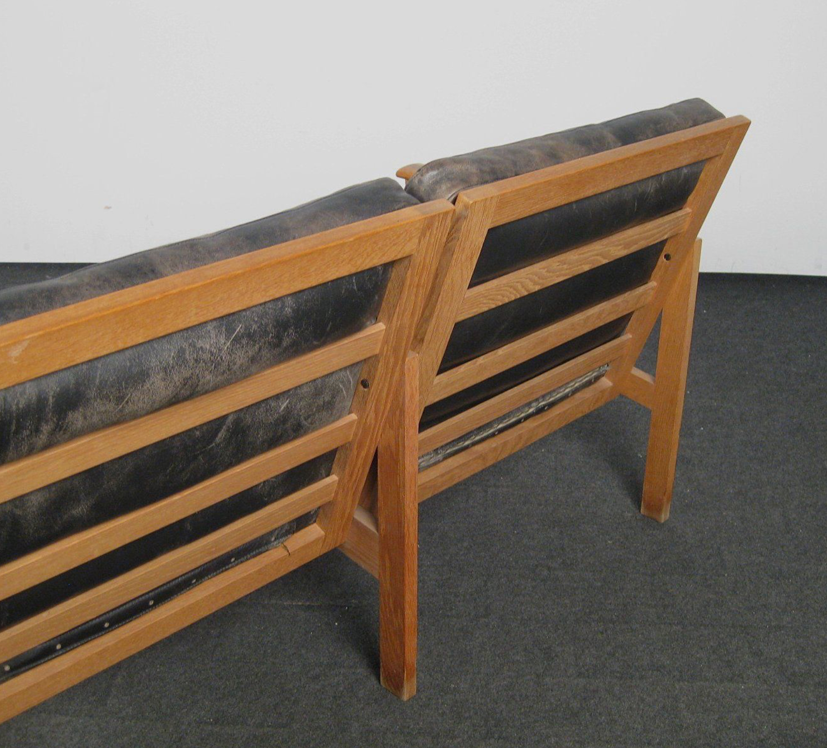 Modèle de canapé Capella en teck par Illum Wikkelsø pour Niels Eilersen, années 60