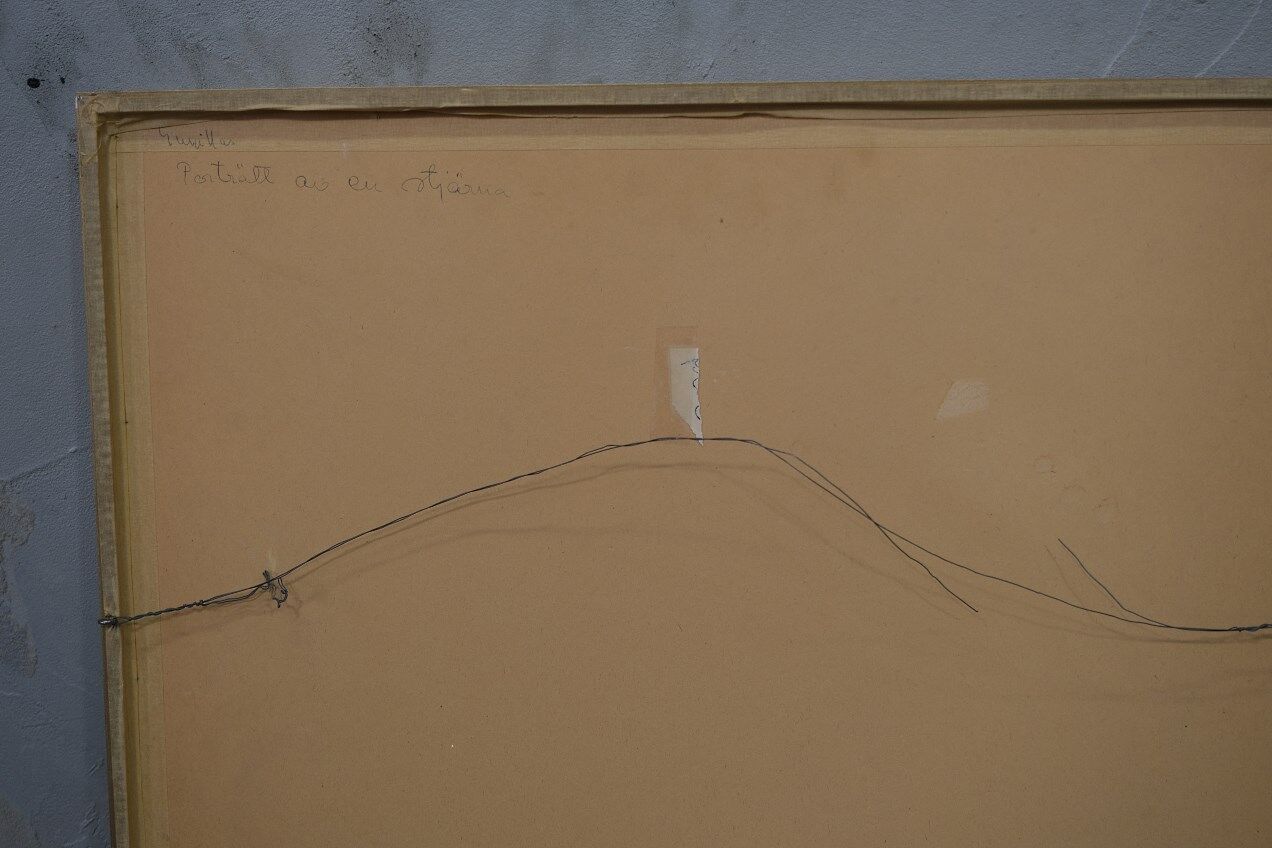 Max Walter Svanberg, 1980s, Hand signed print, Framed