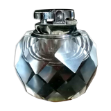 Faceted crystal table lighter