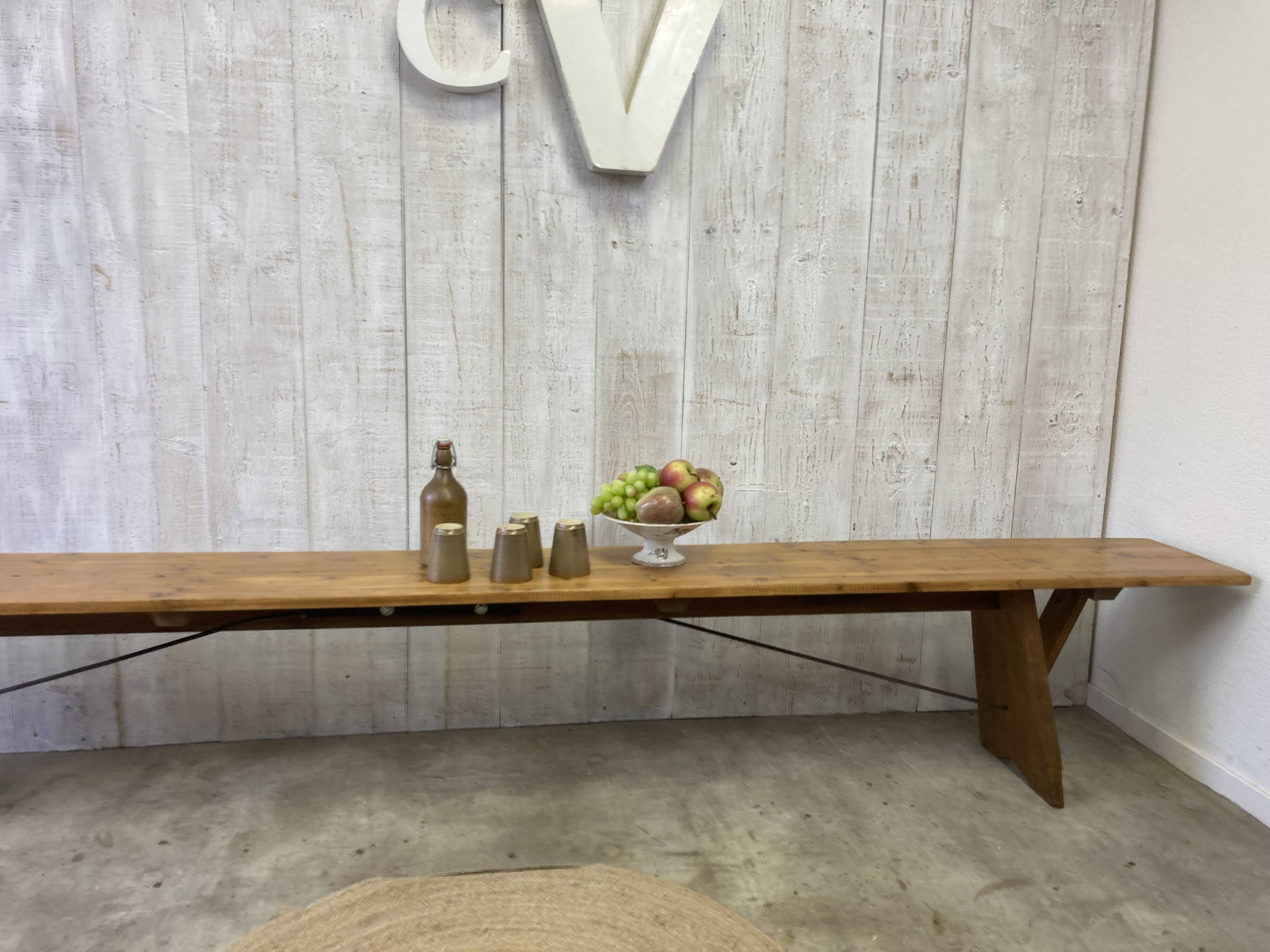 Pair of 3m farm benches