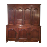 Authentic Louis XIV two-body sideboard