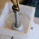 Pendant lamp vintage in resin