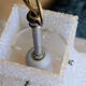 Pendant lamp vintage in resin
