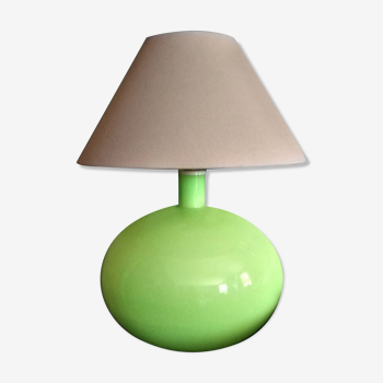 Lampe en verre coloré design Anne Nilsson