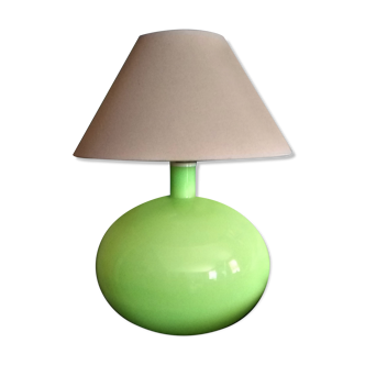 Lampe en verre coloré design Anne Nilsson